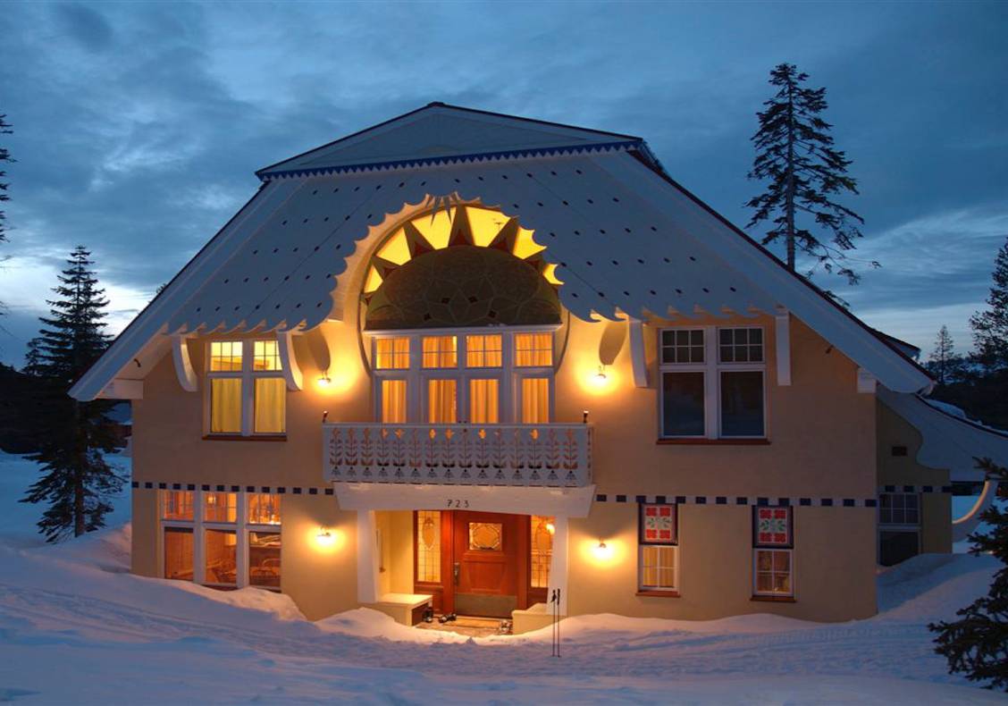 A magical winter retreat with the whimsy of a fairy tale for children and adults alike.