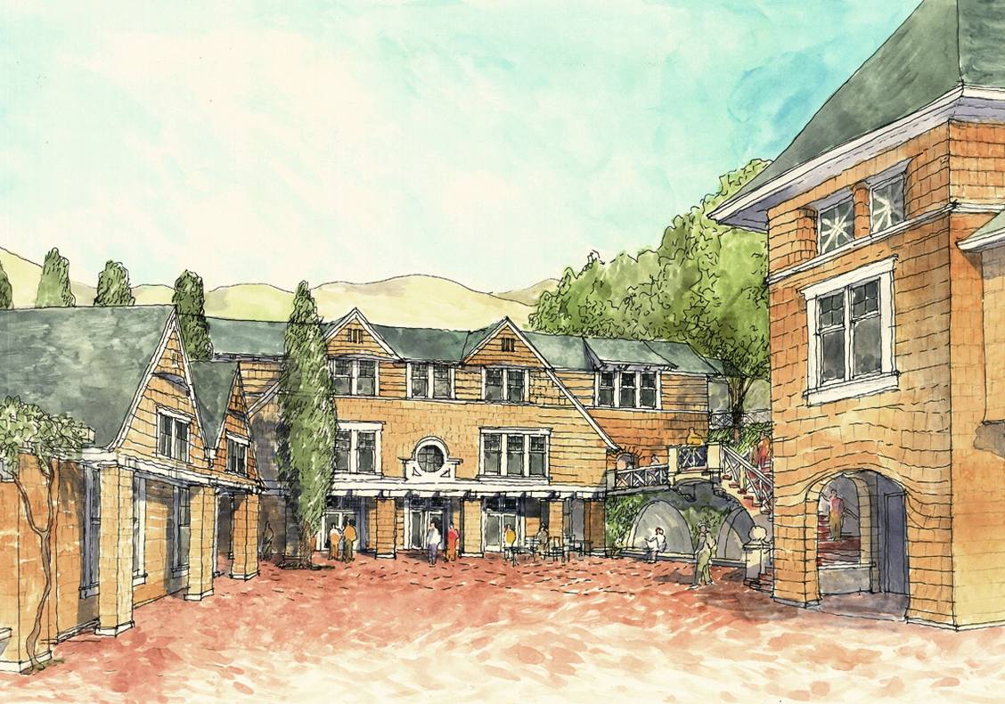 Courtyard perspective